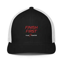 Load image into Gallery viewer, Finish First Trucker Golf Cap