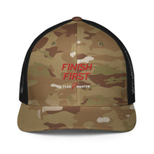 Load image into Gallery viewer, Finish First Trucker Golf Cap