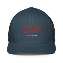 Load image into Gallery viewer, Exploring the Canvas of the World Trucker Cap