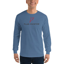 Load image into Gallery viewer, Flag Hunter - F - Logo Men’s Long Sleeve Shirt