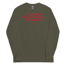 Load image into Gallery viewer, Exploring the Canvas of the World - Long Sleeve Shirt