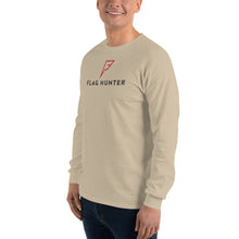 Load image into Gallery viewer, Flag Hunter - F - Logo Men’s Long Sleeve Shirt