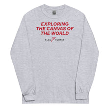 Load image into Gallery viewer, Exploring the Canvas of the World - Long Sleeve Shirt