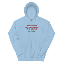 Load image into Gallery viewer, Exploring the Canvas of the World - Hoodie