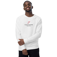 Load image into Gallery viewer, Flag Hunter Sports - Racing Warm Up organic raglan sweatshirt