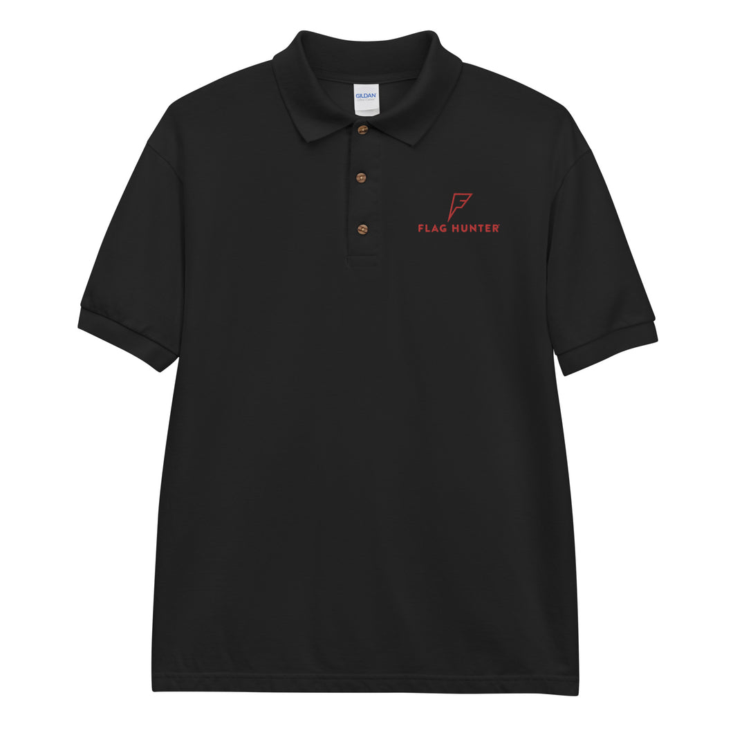 Flag Hunter + F-Logo Golf Polo