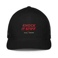 Load image into Gallery viewer, Knock It Stiff Trucker Golf Cap
