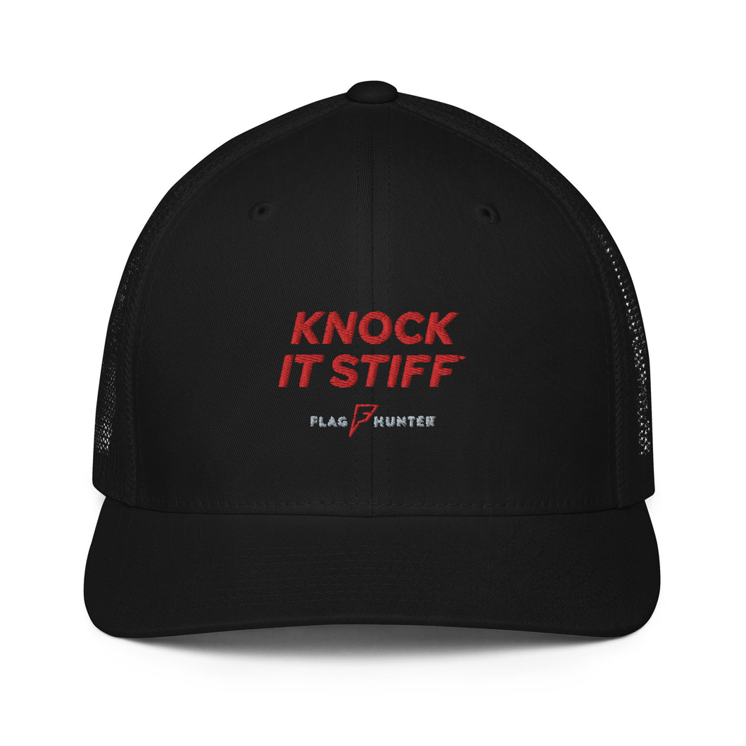 Knock It Stiff Trucker Golf Cap