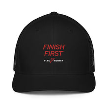 Load image into Gallery viewer, Finish First Trucker Golf Cap
