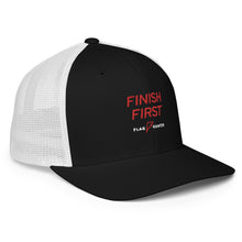 Load image into Gallery viewer, Finish First Trucker Golf Cap
