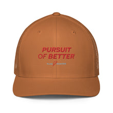 Load image into Gallery viewer, Pursuit Of Better Trucker Golf Cap
