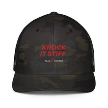 Load image into Gallery viewer, Knock It Stiff Trucker Golf Cap
