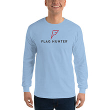 Load image into Gallery viewer, Flag Hunter - F - Logo Men’s Long Sleeve Shirt
