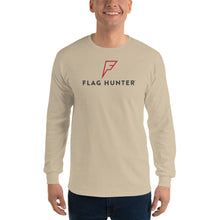 Load image into Gallery viewer, Flag Hunter - F - Logo Men’s Long Sleeve Shirt
