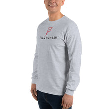 Load image into Gallery viewer, Flag Hunter - F - Logo Men’s Long Sleeve Shirt
