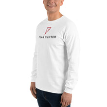 Load image into Gallery viewer, Flag Hunter - F - Logo Men’s Long Sleeve Shirt
