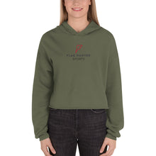 Load image into Gallery viewer, Flag Hunter Sports - Racing Crop Hoodie - Women&#39;s
